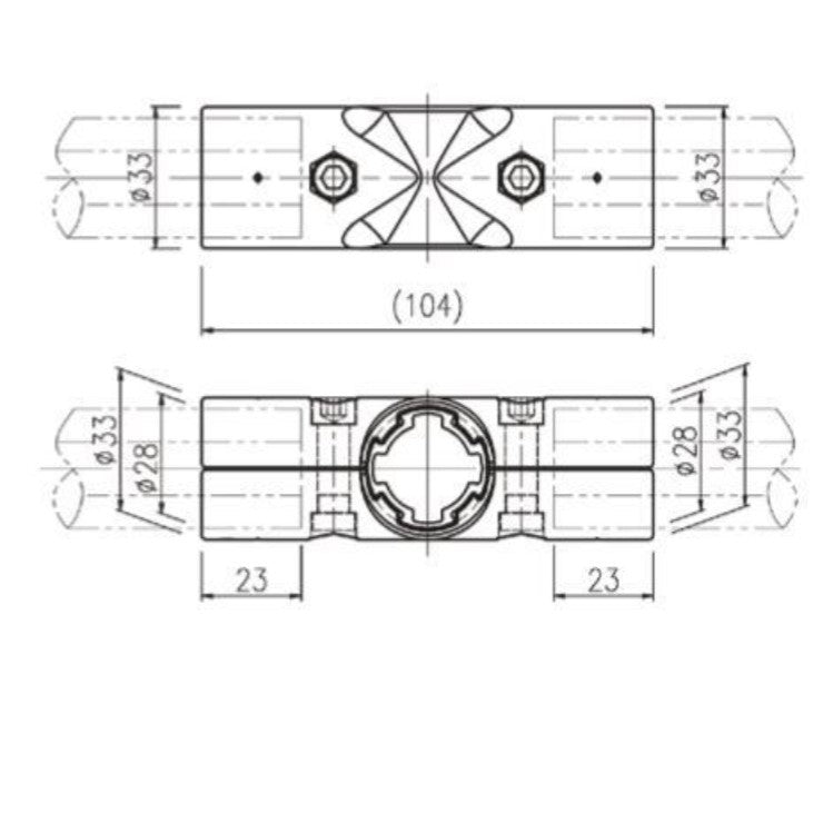 Basic External Clamping Joint A-004