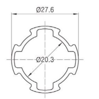 Profile Pipe AP2829SP