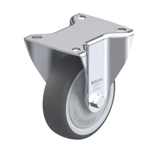 Fixed wheel with mounting plate B-PATH 100K