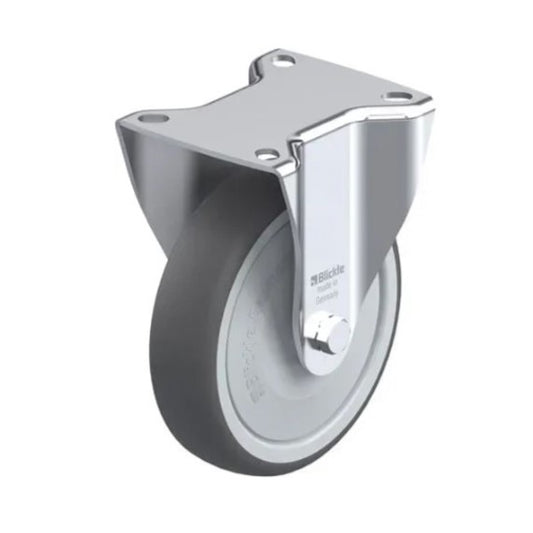 Fixed wheel with mounting plate B-PATH 125K