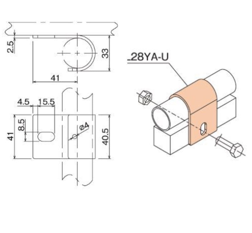 Suspension Hook BL28YA-U