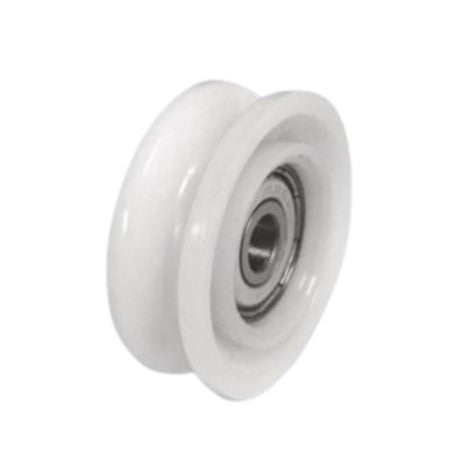 Cord roller made of plastic