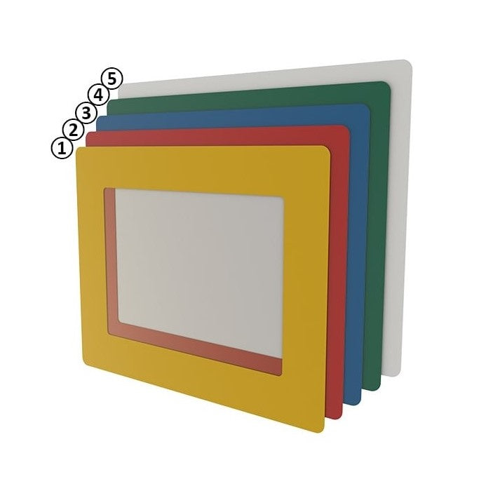 Floor marking with window A5