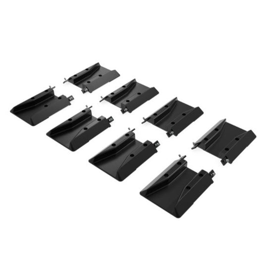 Infeed cap for FIFO Monorail Rail 40