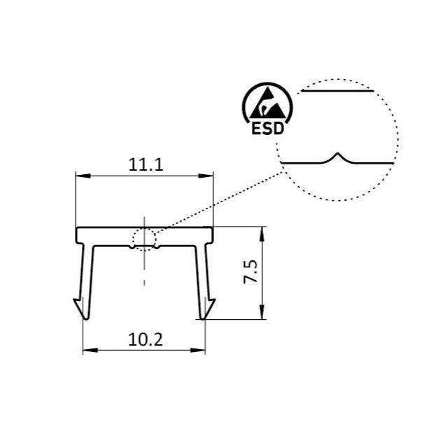 Cover Profile Slot 10 FA-092041S21