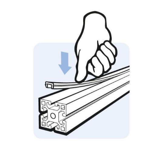 Cover Profile AL Slot 10 FA-092070