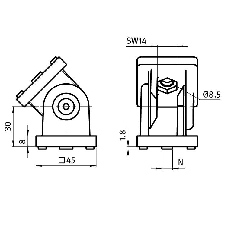 Pivot Joint 40 FA-093G45AN
