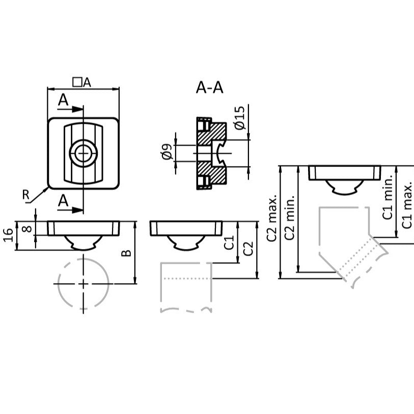 Adapterplatta D28 122470