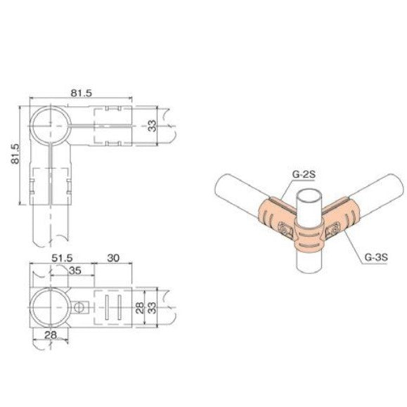 Set of Basic Joints GA-2S WZ