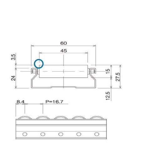 Series 60 Roller Track GP-6016S