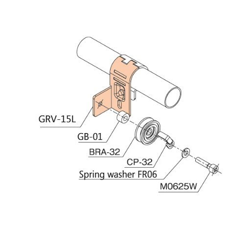 Deflection joint GRV-15L