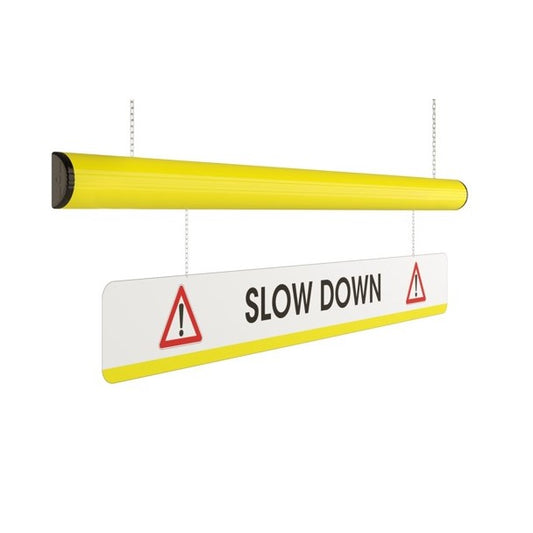 Warning Bar inkl Sign