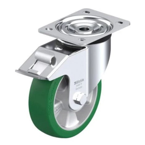 Länkhjul med fästplatta L-ALST 160K-FI