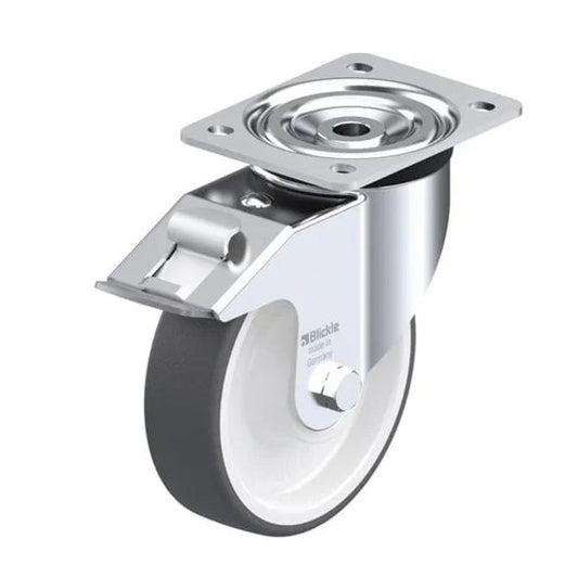 Castor wheel with mounting plate L-POTH 160K- FI