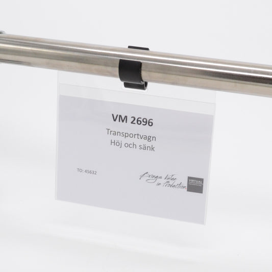 Plastic pocket LA-CA6-E