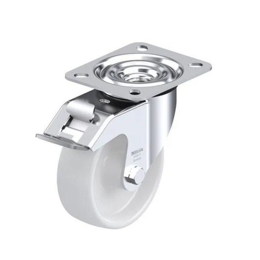 Castor with mounting plate LE-PO 100G-FI
