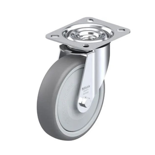 Castor with mounting plate LE-TPA 127K-FK
