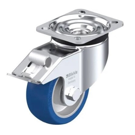 Länkhjul med fästlatta LK-ALBS 100K-1-FI