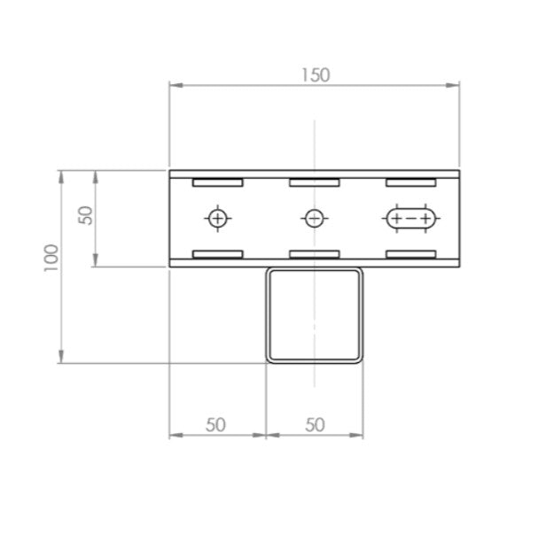 Cross-Joint 90° MC4-2K