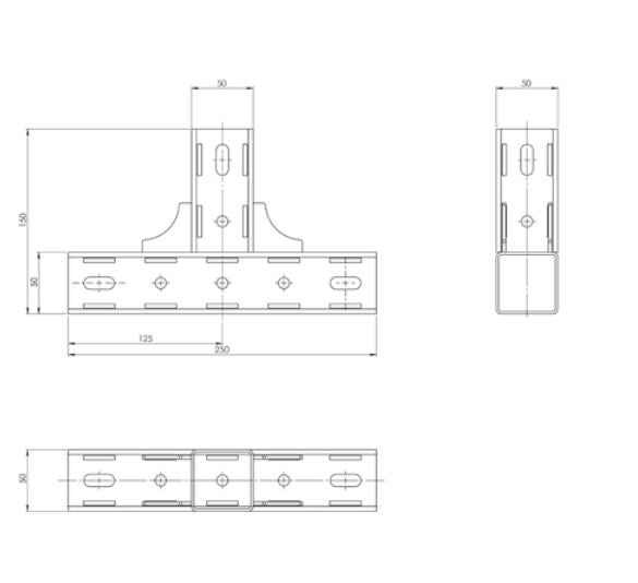 3-T-Corner Joint MC4-3T