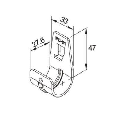 Pipe Hanger PC-21 WZ