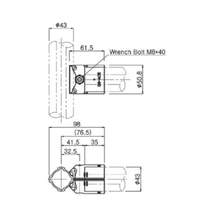Basic external clamping joint A-401