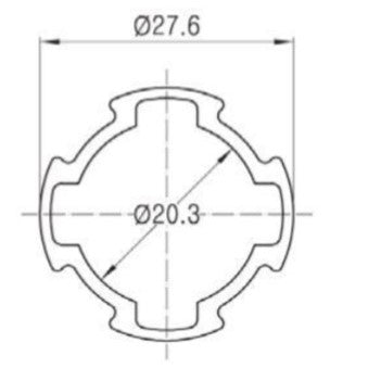 Profile Pipe 2820