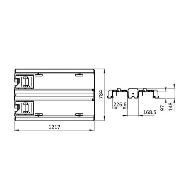 Adapterpall för vagnar FA-0207APS12X8S05