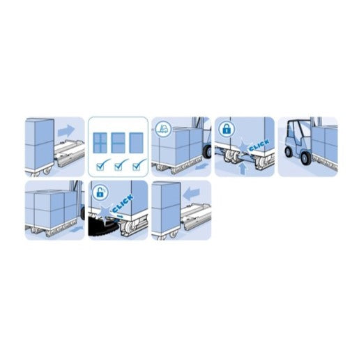 Adapterpall för vagnar FA-0207APS12X8S05