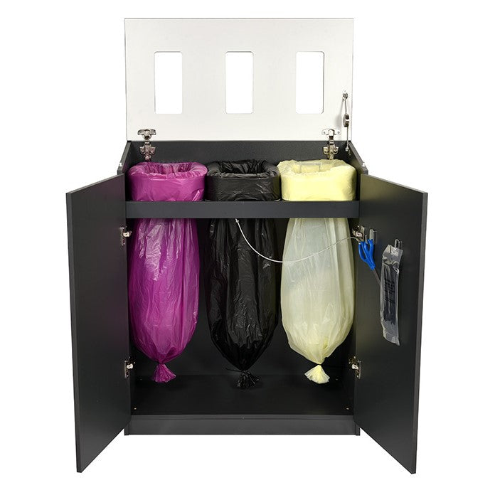 Longopac Bin Multi 3 Mini Grey